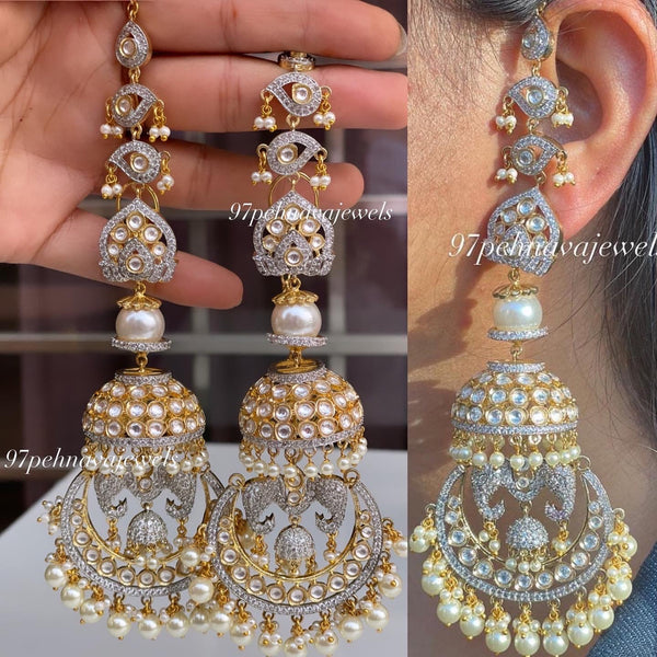 Eti Uncut Kundan Earrings