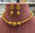Inika Gold Plated Necklace Set