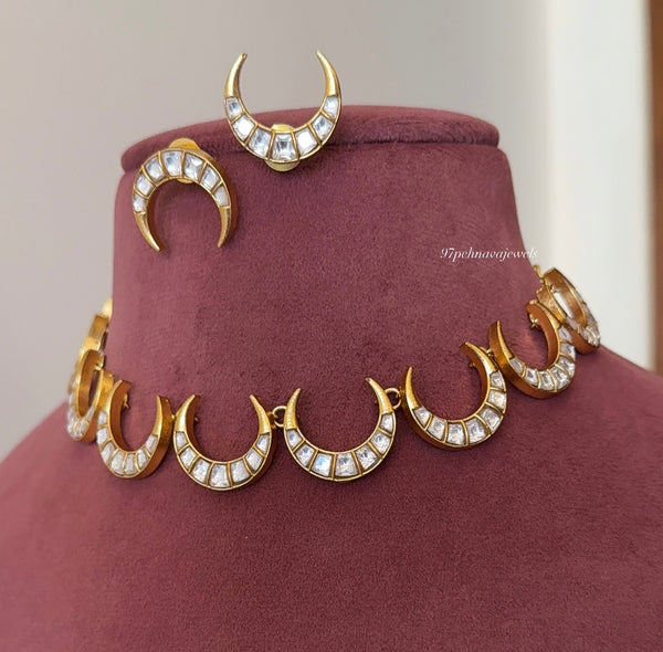 Chaand Jadau Necklace Set