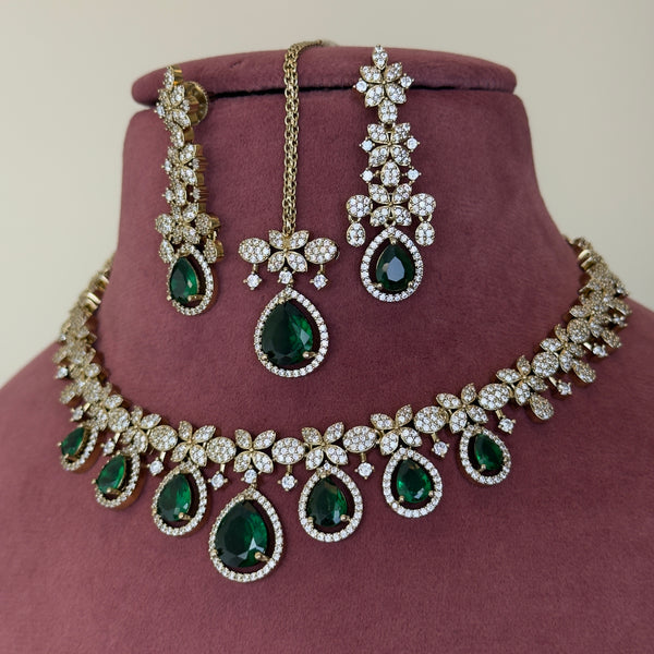 Fariya Cystal Necklace Set