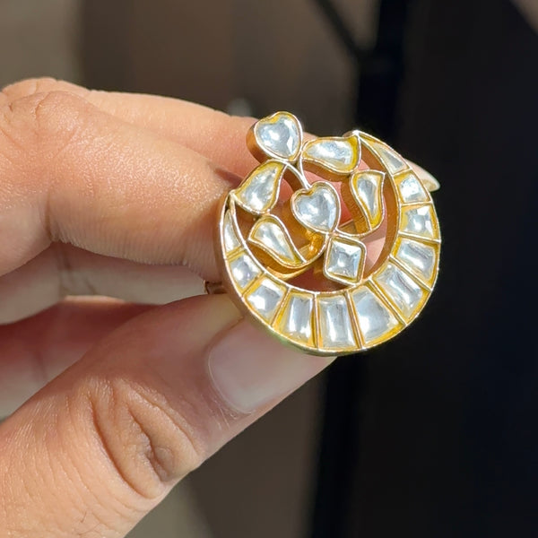 Jadau Kundan Ring