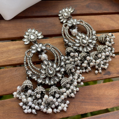 Boho Black Earrings