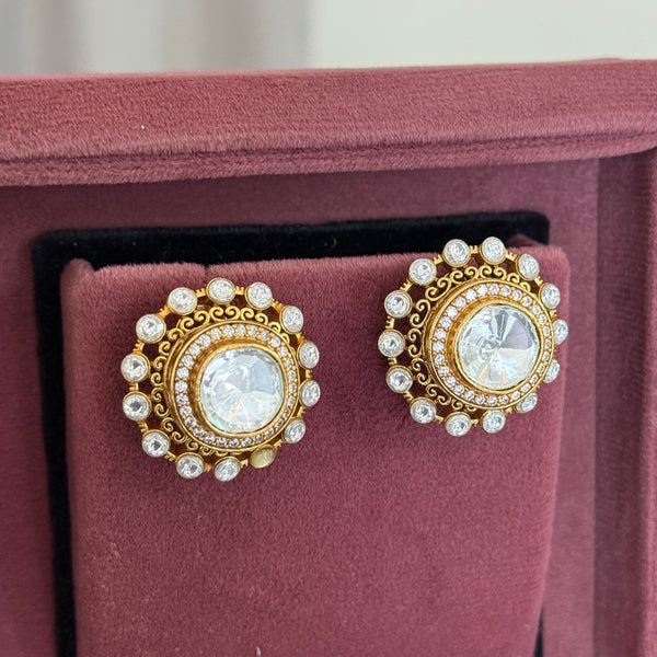 Natasha Polki Studs