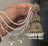 Ahana Padmavati Jhumka Tikka Set