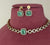 Doublet Baguette Choker Set