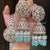 Kriti Crystal Jhumki Tikka