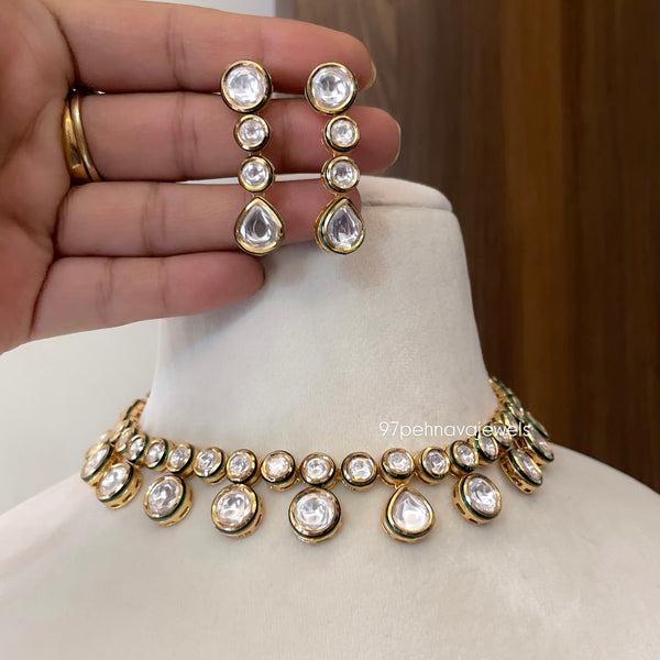 Rati Kundan Minimalist Necklace