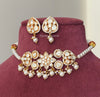 Kusum Sunheri Kundan Choker Set