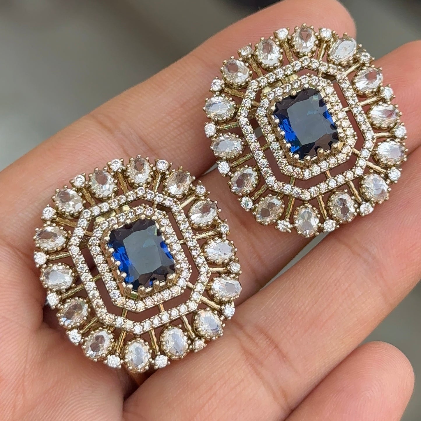 Vandani Crystal Studs