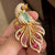 Peacock Adjustable Ring