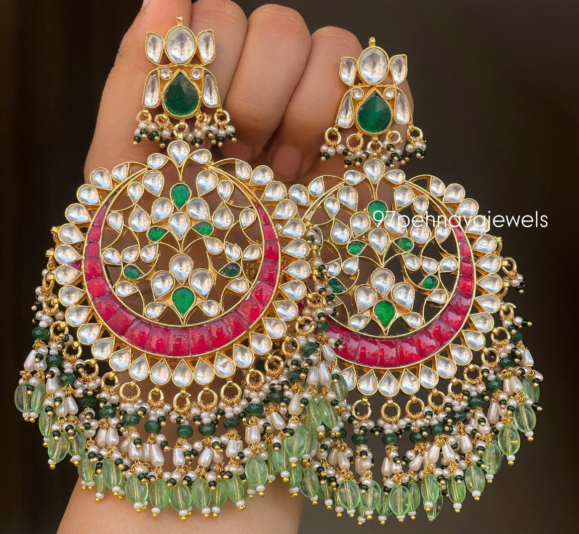 Heeramandi Oversize Paachi Chaandbali