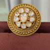 Gold Look Moissanite Ring