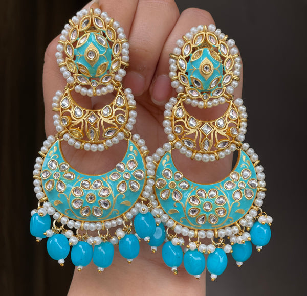 Enamel Earrings