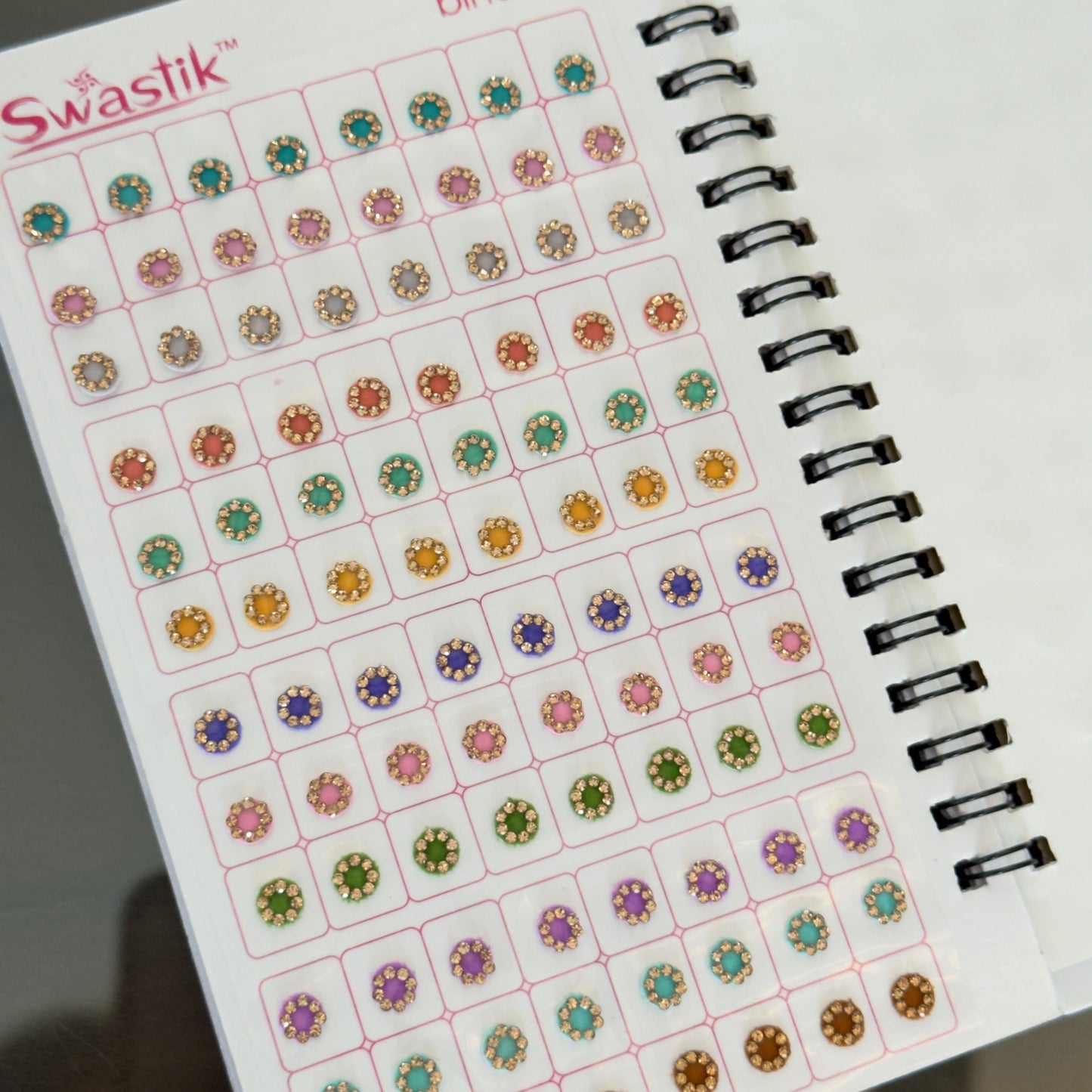 Pastel Full Border Bindi Book