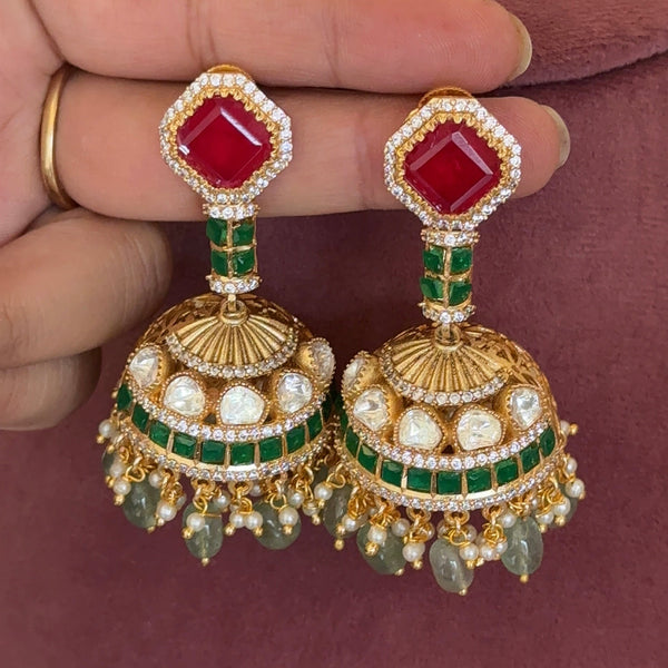 Akshara Moissanite Polki Set
