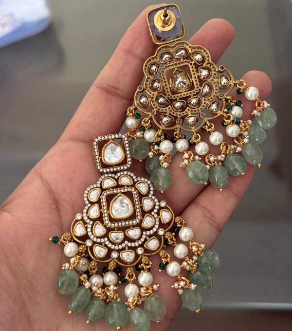 Ruhani Moissanite Earrings