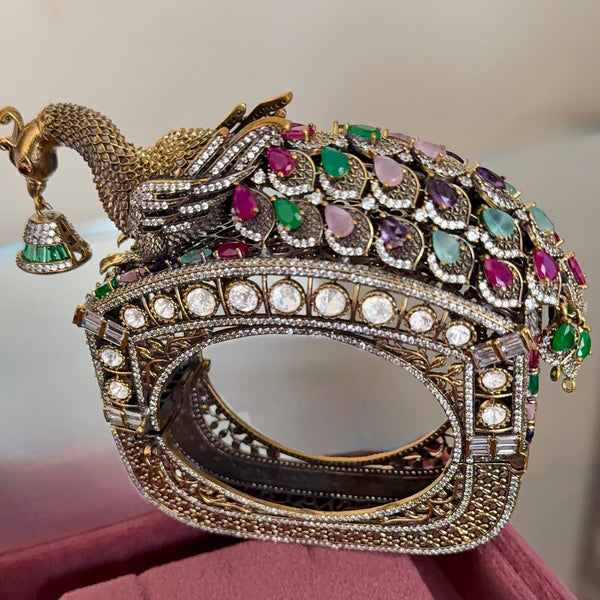 3D Peacock Statement Bracelet