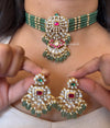 Manya New Polki Necklace Set