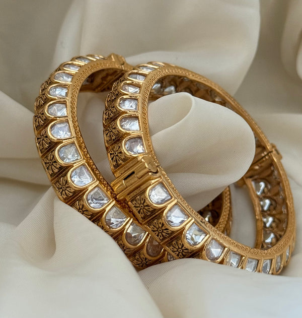 MishaKundan Opening Bangles