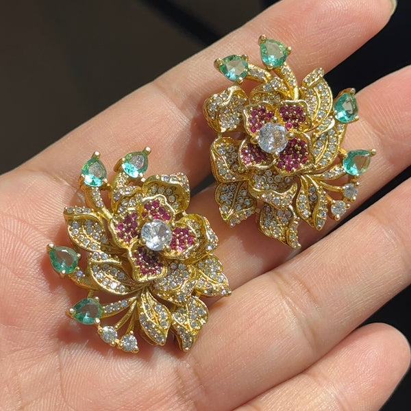 Flower Premium Studs