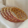 Ruby Sleek Cut Bangles