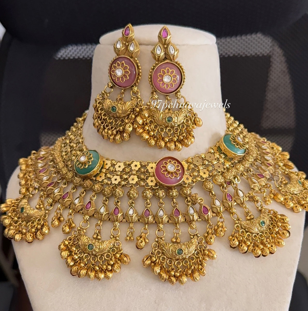 Sanchi Rajwada Necklace Set