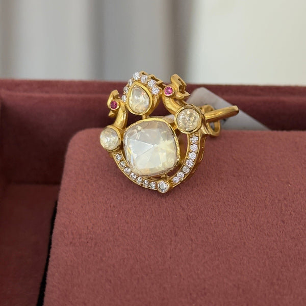 Morni Uncut Polki Ring