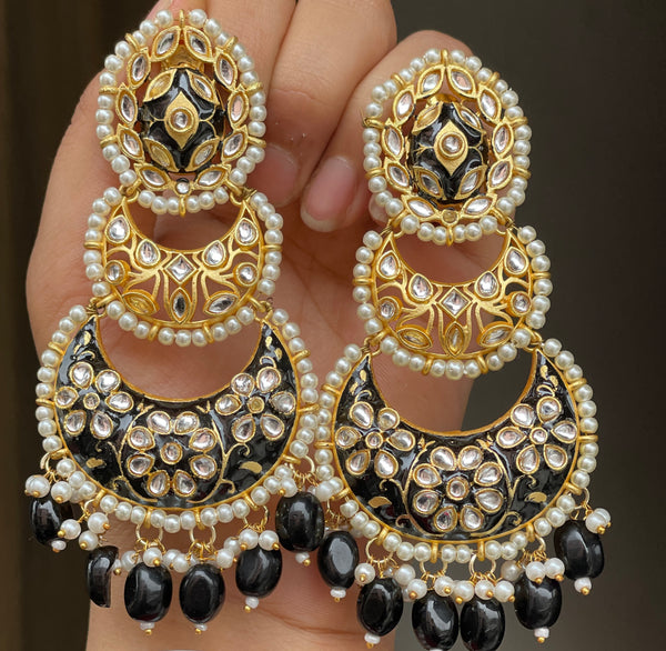 Enamel Earrings