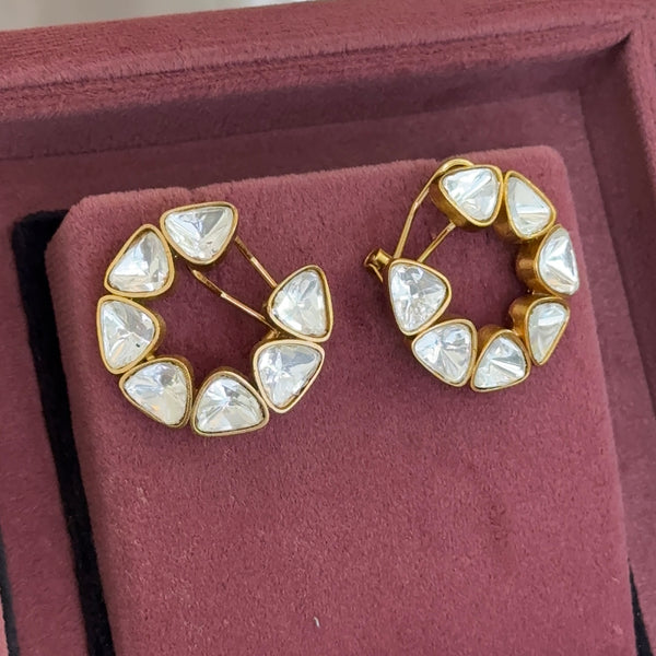 Olivia Uncut Polki Studs