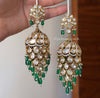 Angoori Polki Jhumkas