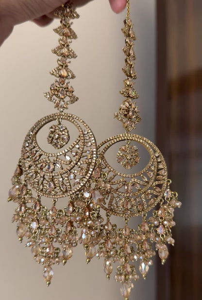 Sajdha Padmavati Earrings Tikka
